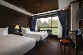 HA LONG BAY 2 DAYS 1 NIGHTS WITH LACASTA REGAL5 STARS CRUISE