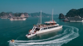 THE HALONG CATAMARAN 1 DAY LUXURY TRIP